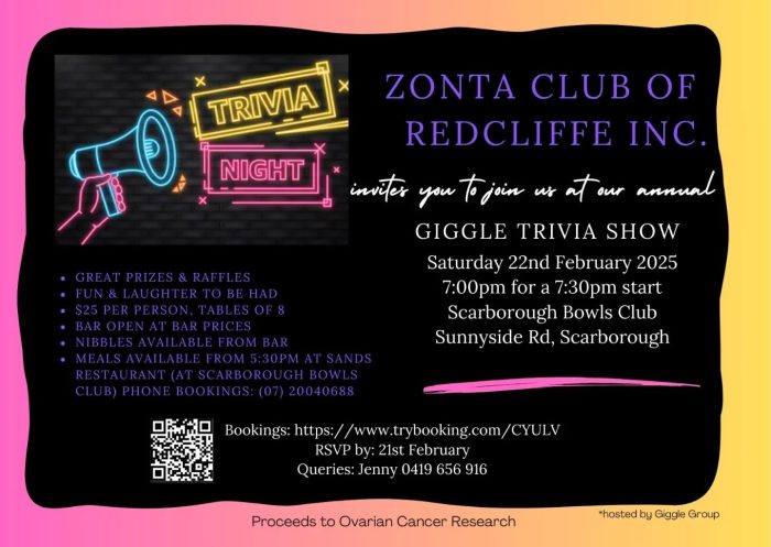 Giggle Trivia - Redcliffe @ Scarborough Bowls Club