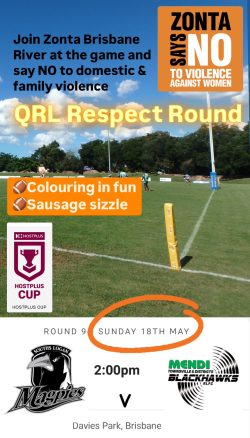 QRL Respect Round game day fun and fundraising BrisRiver @ Davies Park