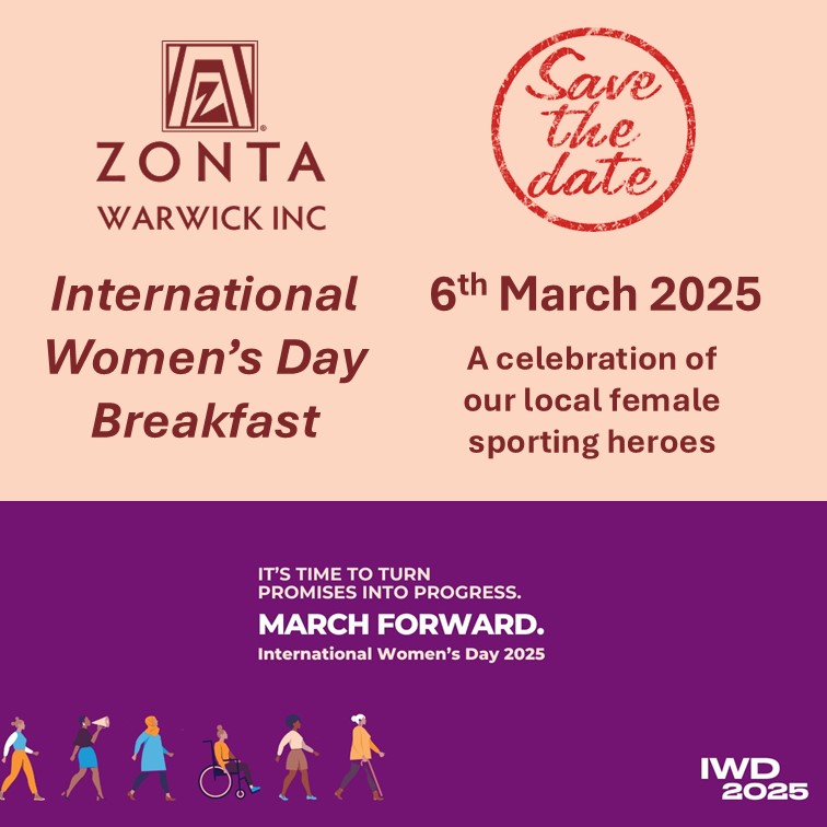 IWD Breakfast 2025 - Warwick - SAVE THE DATE @ RSL Function Centre,