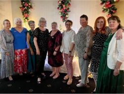 Members of Zonta Ipswich with Past International President Ute Scholz at our Christmas Party.